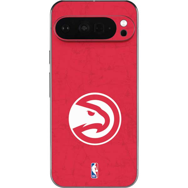 NBA Atlanta Hawks Distressed Google Pixel 9 Pro XL Skin