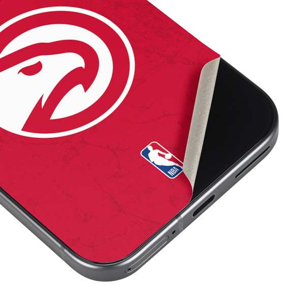 NBA Atlanta Hawks Distressed Google Pixel 9a Skin