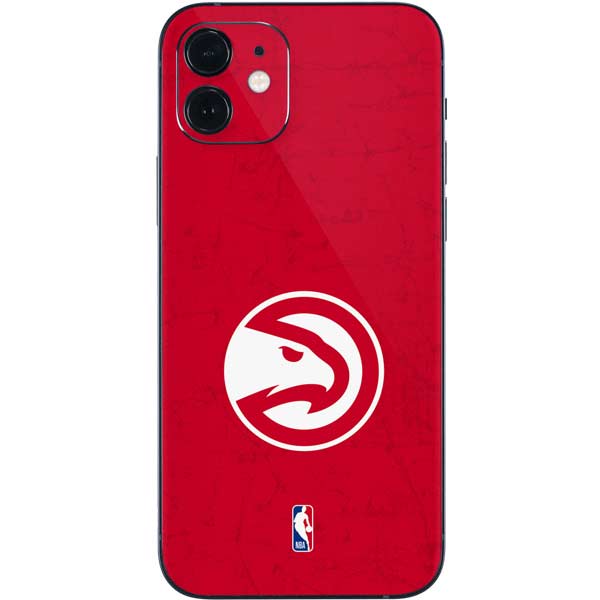 NBA Atlanta Hawks Distressed iPhone 12 Skin