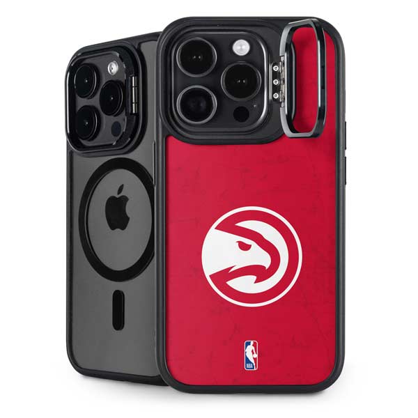 NBA Atlanta Hawks Distressed iPhone 14 Pro Kickstand Case