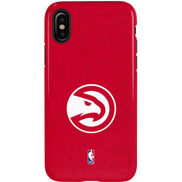 NBA Atlanta Hawks Distressed iPhone XS Pro Case