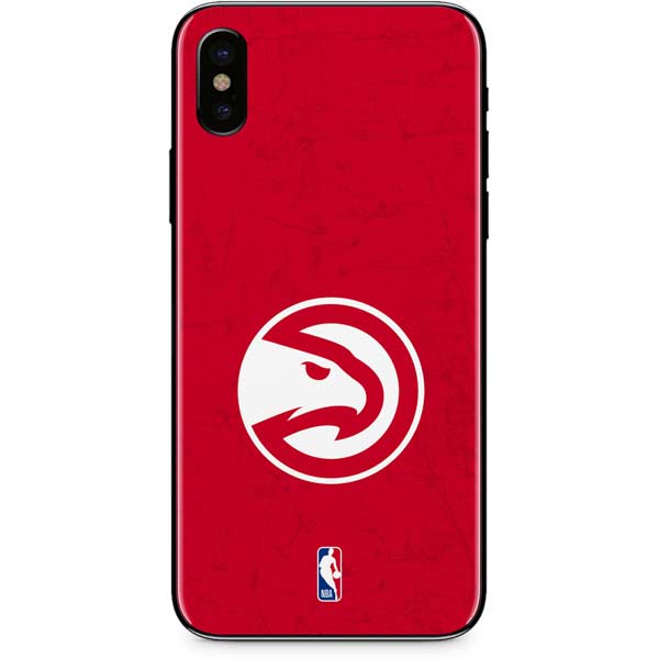 NBA Atlanta Hawks Distressed iPhone XS Skin