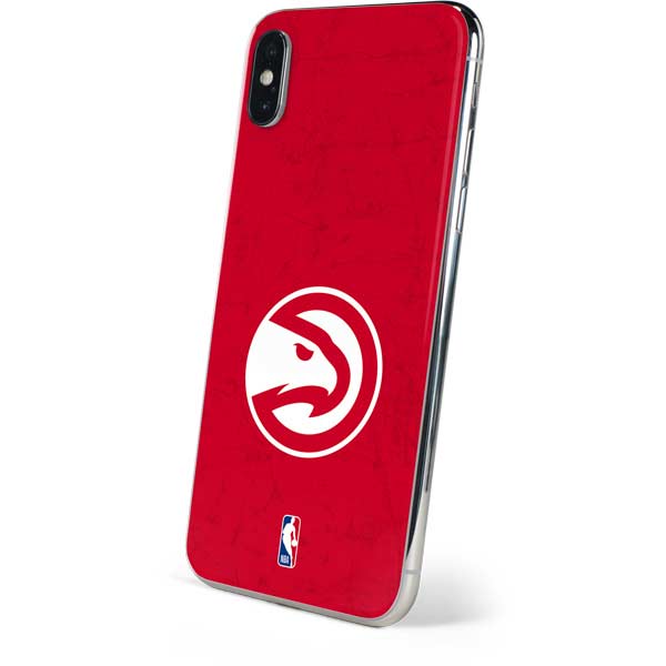 NBA Atlanta Hawks Distressed iPhone XS Skin