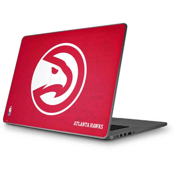 NBA Atlanta Hawks Distressed Apple MacBook Pro 17-inch Skin
