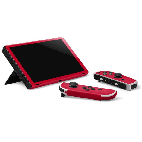 NBA Atlanta Hawks Distressed Nintendo Switch OLED (2021) Skin