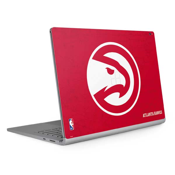 NBA Atlanta Hawks Distressed Surface Book 2 15in Skin