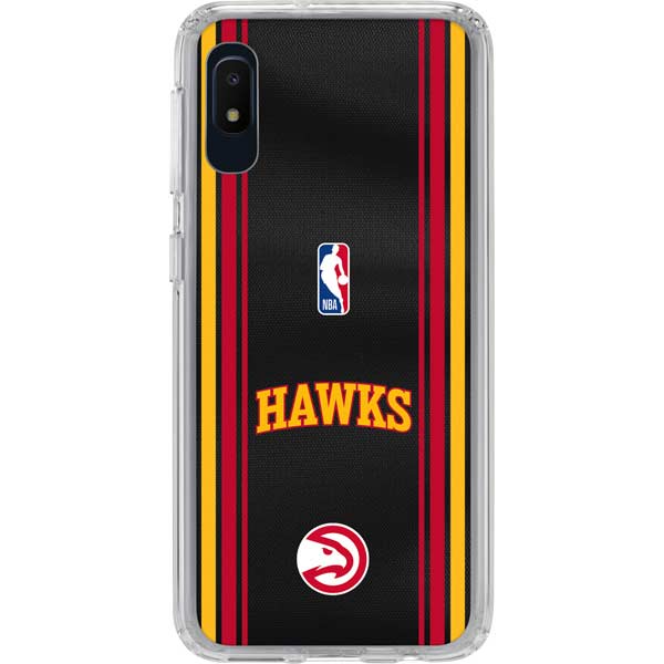 NBA Atlanta Hawks Jersey Galaxy A10e Clear Case