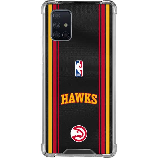 NBA Atlanta Hawks Jersey Galaxy A71 5G Clear Case