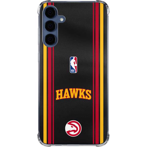 NBA Atlanta Hawks Jersey Galaxy S24 Clear Case