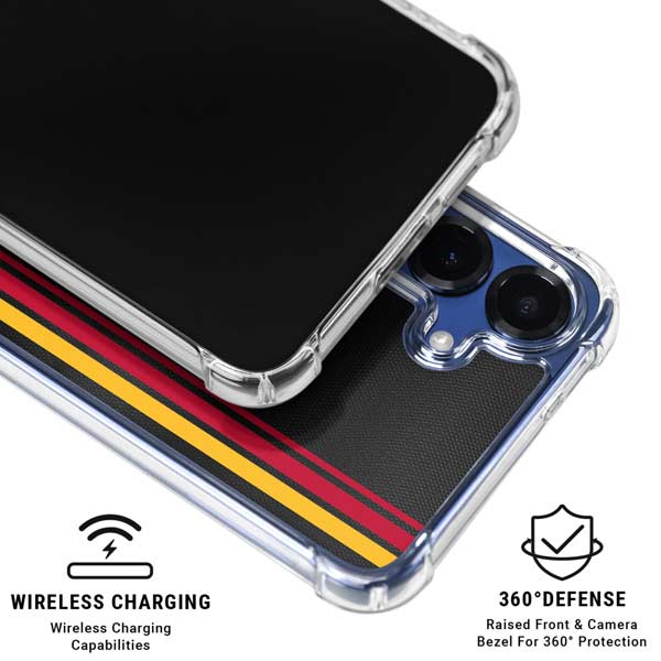 NBA Atlanta Hawks Jersey Galaxy S25 Clear Case