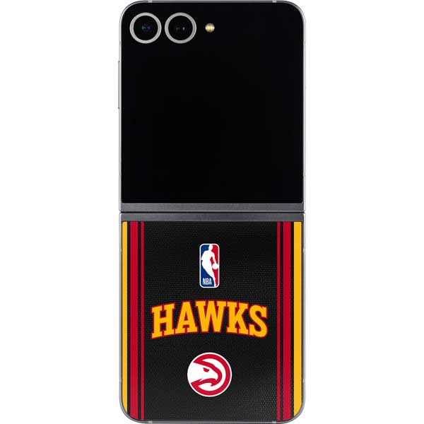 NBA Atlanta Hawks Jersey Galaxy Z Flip6 Skin