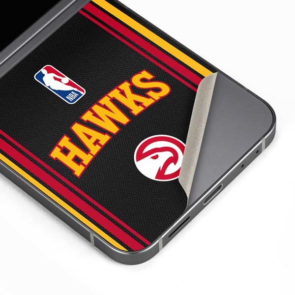 NBA Atlanta Hawks Jersey Galaxy Z Flip6 Skin