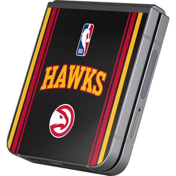 NBA Atlanta Hawks Jersey Galaxy Z Flip6 Skin