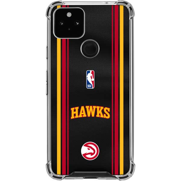 NBA Atlanta Hawks Jersey Google Pixel 4a 5G Clear Case