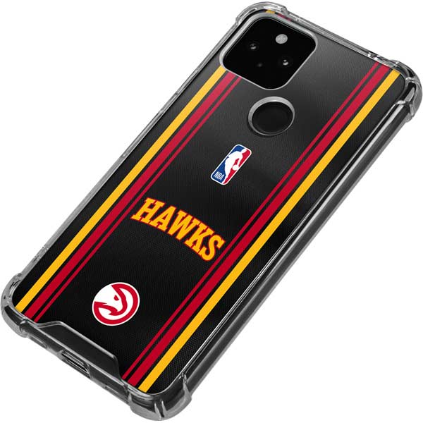 NBA Atlanta Hawks Jersey Google Pixel 5 Clear Case