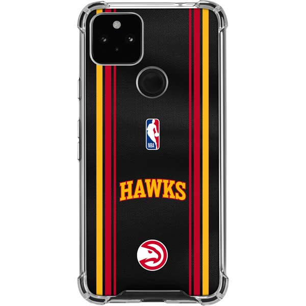 NBA Atlanta Hawks Jersey Google Pixel 5a 5G Clear Case