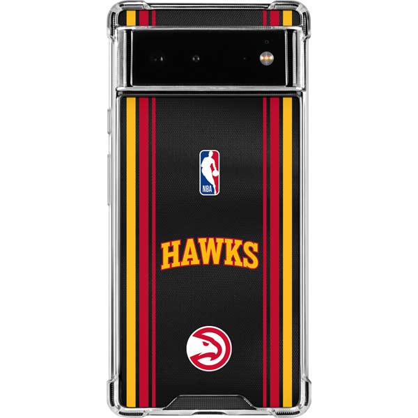 NBA Atlanta Hawks Jersey Google Pixel 6 Clear Case