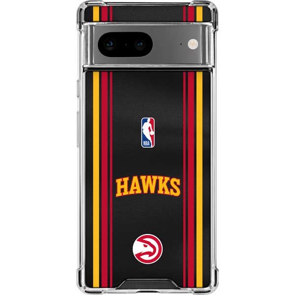 NBA Atlanta Hawks Jersey Google Pixel 8 Clear Case