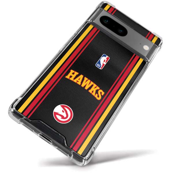 NBA Atlanta Hawks Jersey Google Pixel 8 Clear Case