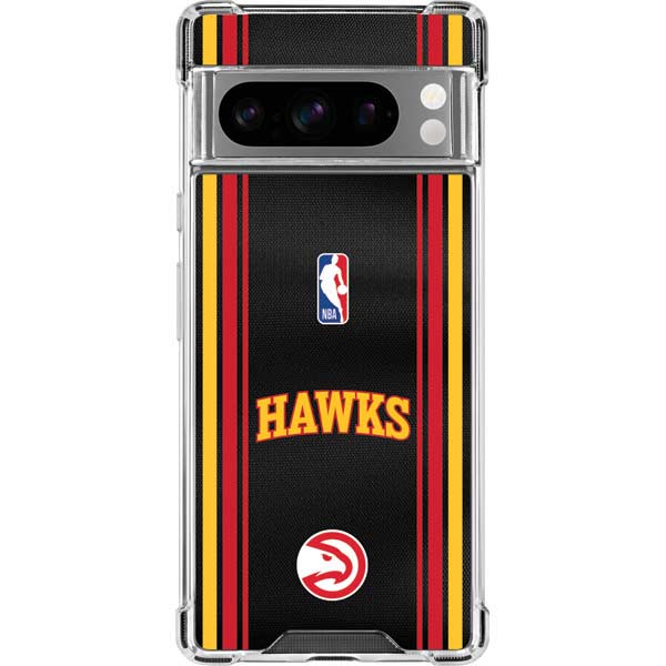 NBA Atlanta Hawks Jersey Google Pixel 8 Pro Clear Case