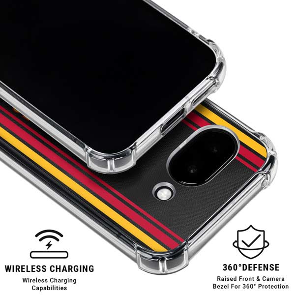 NBA Atlanta Hawks Jersey Google Pixel 9a Clear Case