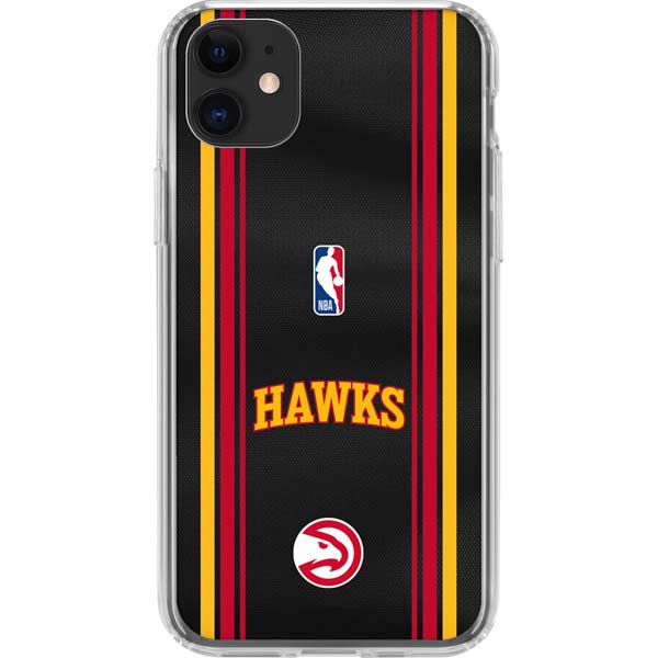 NBA Atlanta Hawks Jersey iPhone 11 Clear Case