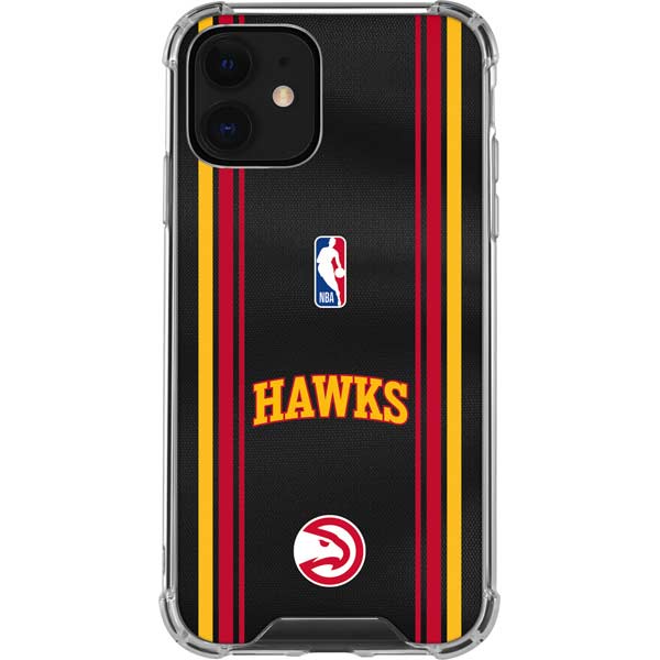 NBA Atlanta Hawks Jersey iPhone 12 Clear Case