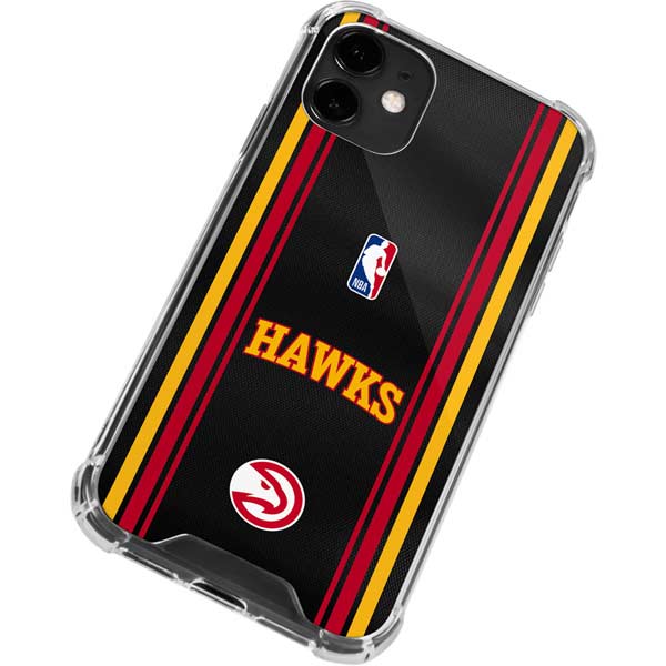 NBA Atlanta Hawks Jersey iPhone 12 Clear Case