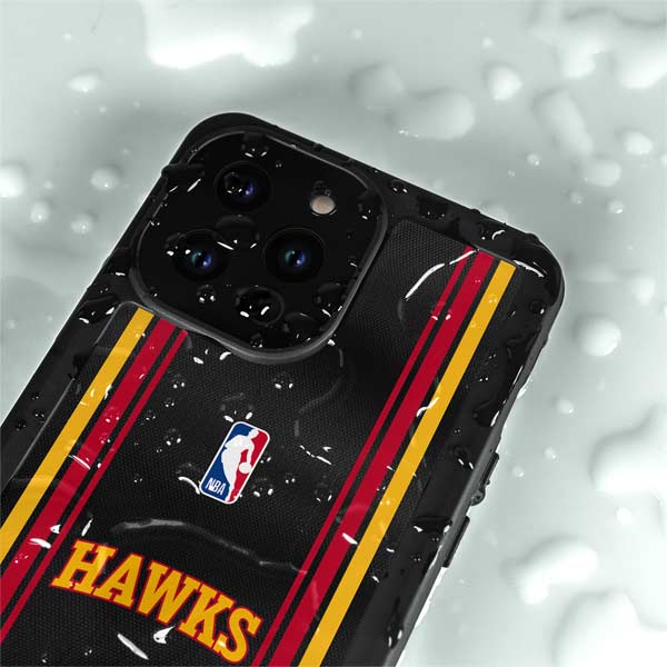 NBA Atlanta Hawks Jersey iPhone 14 Pro Waterproof Case