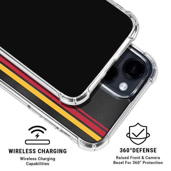 NBA Atlanta Hawks Jersey iPhone 15 Plus Clear Case