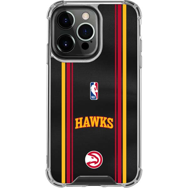 NBA Atlanta Hawks Jersey iPhone 15 Pro Clear Case