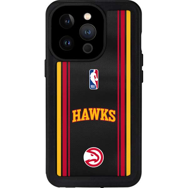 NBA Atlanta Hawks Jersey iPhone 15 Pro Waterproof Case