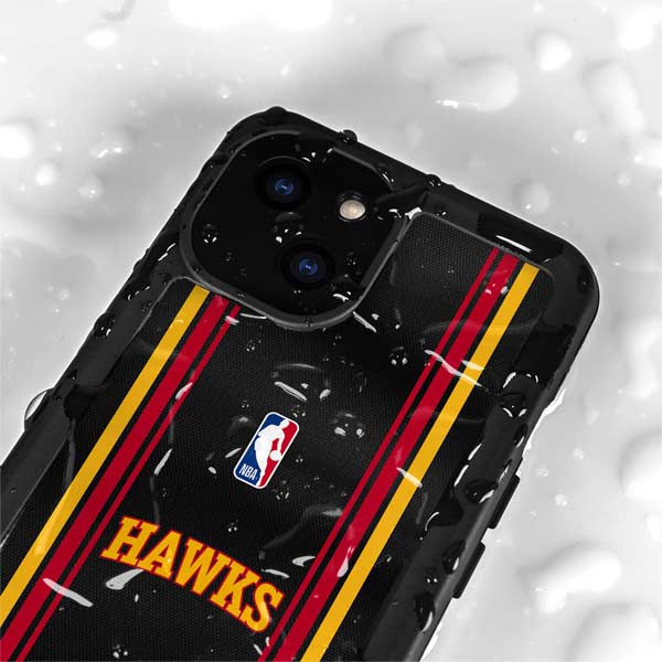 NBA Atlanta Hawks Jersey iPhone 15 Waterproof Case
