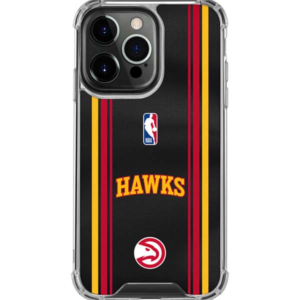 NBA Atlanta Hawks Jersey iPhone 16 Pro Max Clear Case