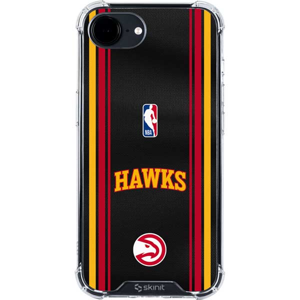 NBA Atlanta Hawks Jersey iPhone 16e Clear Case