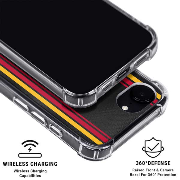 NBA Atlanta Hawks Jersey iPhone 16e Clear Case