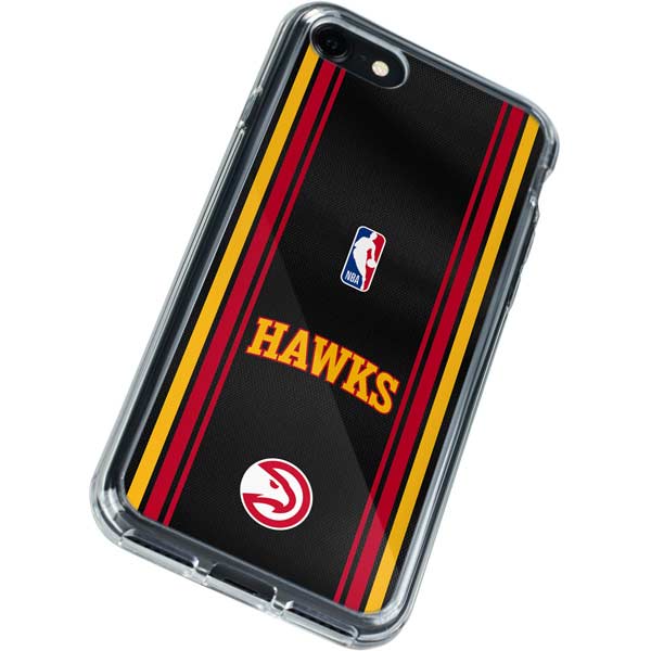 NBA Atlanta Hawks Jersey iPhone SE (2nd & 3rd Gen) Clear Case