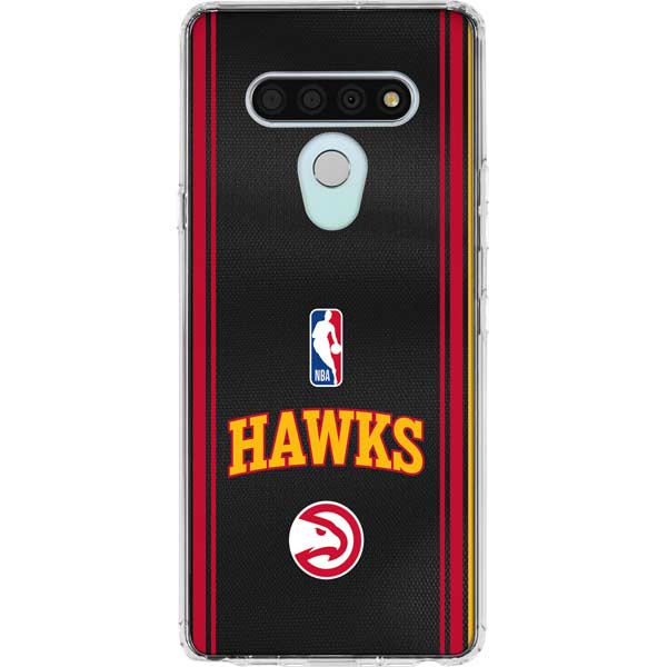 NBA Atlanta Hawks Jersey LG Stylo 6 Clear Case