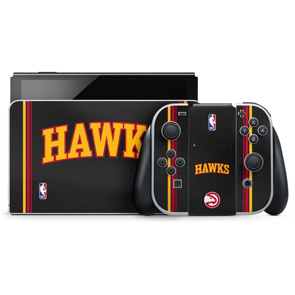NBA Atlanta Hawks Jersey Nintendo Switch OLED (2021) Skin