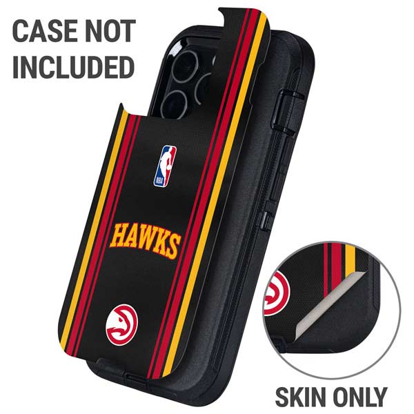 NBA Atlanta Hawks Jersey Otterbox Defender iPhone Skin