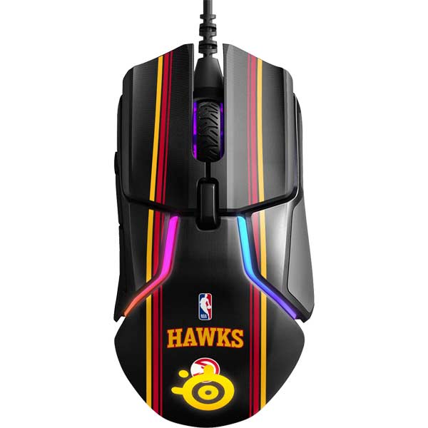 NBA Atlanta Hawks Jersey SteelSeries Rival 600 Gaming Mouse Skin