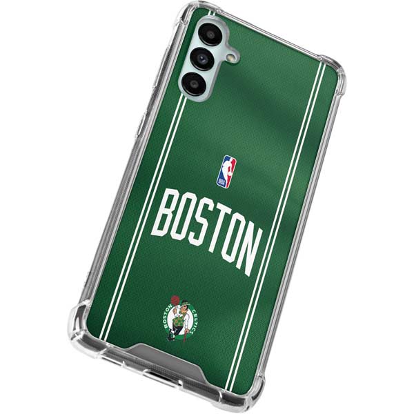 NBA Boston Celtics Jersey Galaxy A14 5G Clear Case