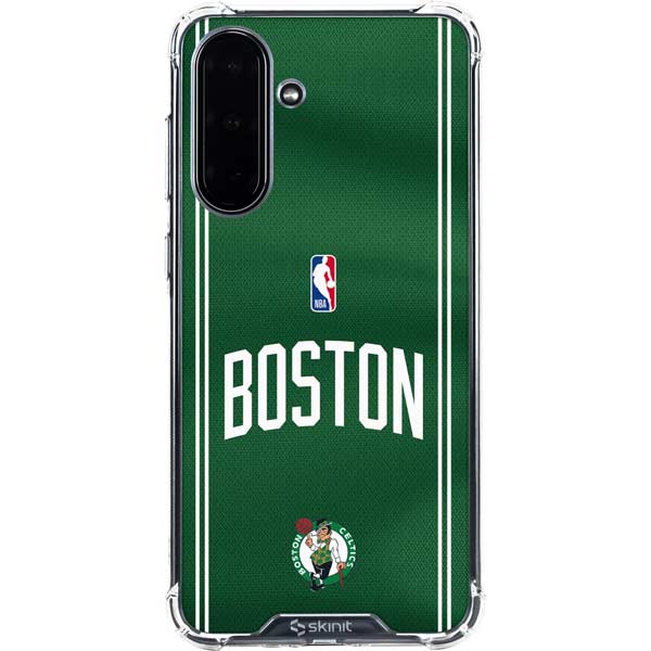 NBA Boston Celtics Jersey Galaxy A36 5G Clear Case