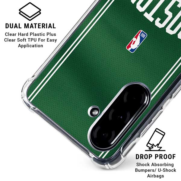 NBA Boston Celtics Jersey Galaxy A36 5G Clear Case