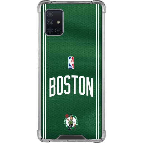NBA Boston Celtics Jersey Galaxy A51 5G Clear Case