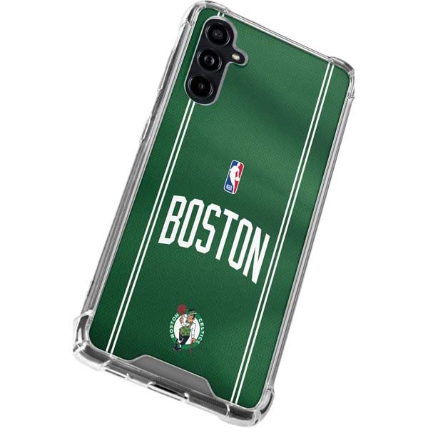 NBA Boston Celtics Jersey Galaxy A54 5G Clear Case