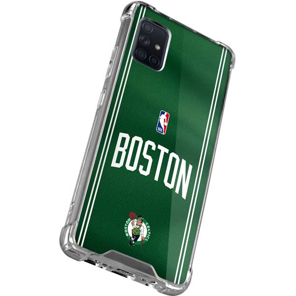 NBA Boston Celtics Jersey Galaxy A71 5G Clear Case