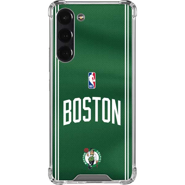 NBA Boston Celtics Jersey Galaxy S23 Plus Clear Case