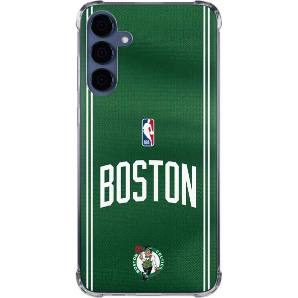 NBA Boston Celtics Jersey Galaxy S24 Clear Case