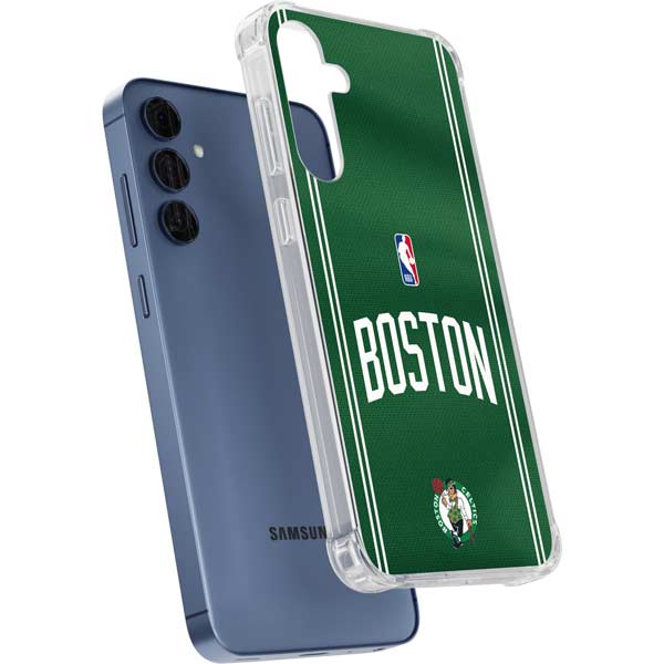 NBA Boston Celtics Jersey Galaxy S24 Clear Case